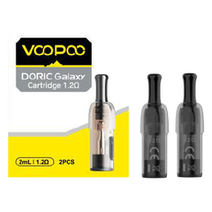 Cartucho Voopoo Doric Galaxy / Doric Galaxy S1 Pod 2ml (2 unidades/pacote)