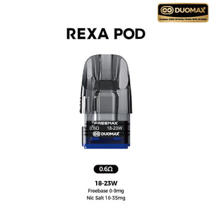 Cartucho Freemax Rexa Series Pod 2ml/3ml (3 unidades/pacote)