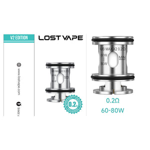 Bobina de substituição Lost Vape UB Max V2 (pacote com 3 unidades)