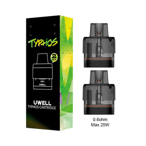 Cartucho Uwell Typhos Pod 6ml (2 unidades/pacote)