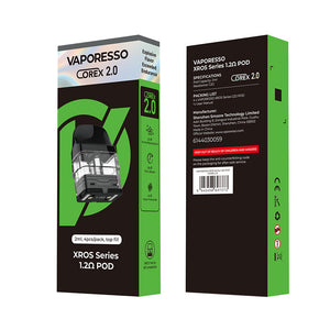 Vaporesso Xros Series Corex 2.0 Pod Cartridge para 2ml / 3ml (4 unidades/pacote)
